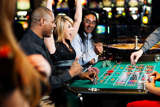 Betting interface on Lightning Baccarat table